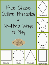 Shape Activities For Toddlers Printable The Activity Mom Shapes Activities Shapes Preschool Learning Shapes