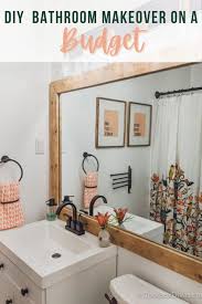 Bathroom makeovers can cost thousands of dollars if you allow it so you need to make sure you have a good plan and a list. Diy Bathroom Makeover Reveal Toolbox Divas