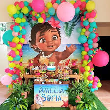 Una decoración fabulosa para toda fiesta, reunión, o tal vez para dejar algún… fiestas infantiles moana. Decoracion Para Fiesta Infantil Tematica Moana Bebe Ideas Para Las Fiestas Infantiles Para Mujeres Hombres 15 Anos Y Bodas