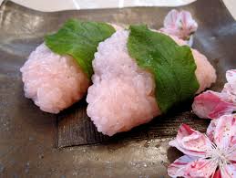 Sakura Mochi Cherry Blossom Sweet Rice Cakes Recipe Recipe Sakura Mochi Japanese Dessert Sweet Rice Cake Recipe