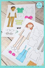 Paper doll ballerinas {easy craft} ~download and print these adorable paper doll ballerinas for little ones to color and create with. Printable Paper Doll Templates Color And Play The Kitchen Table Classroom