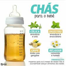 Receitas De Chas Para O Bebe Colica Digestao Gripe E Relaxar Baby Health Baby Hacks Baby Food Recipes