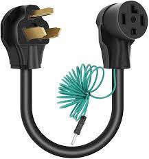Can i use a four wire plug on a three wire dryer. Cleyean Dryer Adapter 4 Prong To 3 Prong Dryer Plug Adapter Cord Nema 10 30p To 14 30r 30amp 250v Stw 10 Awg External Green Ground Wire Amazon Com