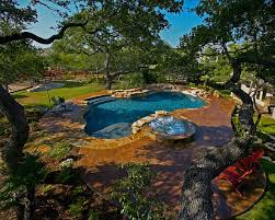 Our superb location puts you close enough to the action of the big city, yet far enough away to call home a retreat. Fair Oaks Ranch Texas Natural Pool Spa Pool House And Pool Deck Rustic Swimming Pool Hot Tub Austin By Land Design Swimming Pools Landscape Designs Houzz Uk