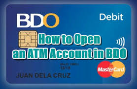 The bdo credit card you choose will depend on which one best suits your lifestyle, as well as the benefits and costs involved. How To Open An Atm Account In Bdo 2018 Your Kind Neighbor