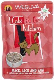 Cats In The Kitchen Cat Food Mack Jack And Sam 3 Ounce Pouches Pack Of 8 Gluten Free Grain Free Fit For The Obliga Best Cat Food Cat Food Wet Cat Food