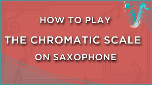 mini lesson how to play a chromatic scale on saxophone