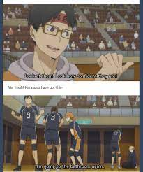 1 2 Oh Dear Season 3 Of Haikyuu Looks Promising Haikyuu Funny Haikyuu Haikyuu Anime