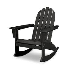 Vineyard Plastic Rocking Adirondack Chair In 2020 Adirondack Rocking Chair Plastic Rocking Chair Polywood