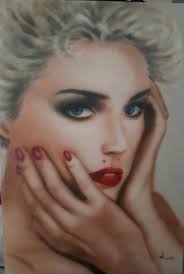 Freehand airbrush portrait of Dahmer done at this year's Locked Up Tattoo  Convention, Shrewsbury. Size is 30x30cm, done using iwata cm-b and comart  paints