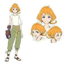 Tv Animation Deca Dence Official Site Female Anime Character Reference Sheet Character Design