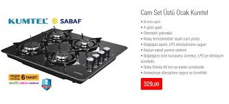 Kumtel marka set üstü siyah cam ocak aldım. Bim Kumtel Set Ustu Ocak
