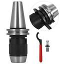 Integrated CAT40 Collet Chuck Keyless Drill Chuck 1/2 inch for ...