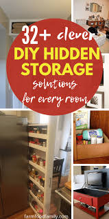 You will never lose that remote control again because it will just be inside the hidden storage of your coffee table. 32 Clever Diy Hidden Storage Ideas And Designs For Every Room