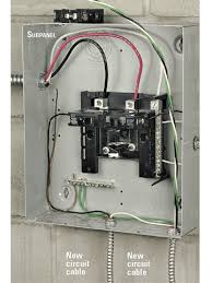 If you need more circuits to power tip: Installing An Electrical Subpanel Better Homes Gardens