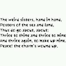 Act 1 Scene 3 Macbeth Quotes Quotes Weird Sisters