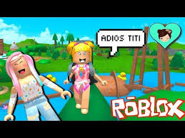 Como sale titi juegos en roblox : Bebe Goldie Se Pierde En El Campamento De Verano En Roblox Titi Juegos By Titi Juegos