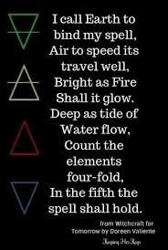 Earth Wind Fire Water Wiccan Spell Book Spell Book Spells Witchcraft
