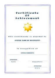 Premium certificate templates certainly give you a polished look. Free Printable Certificates Of Achievement