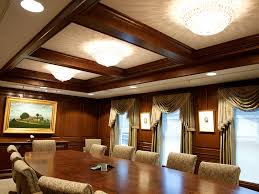Organic shapes in architectural design have long been used in. Conference Room Wood Paneling Ceiling Detail