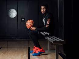 Pro shooting guard donovan mitchell grew up dreaming his signature determination could change the game. Adidas X Marvel Launch Donovan Mitchell S First Signature Shoe