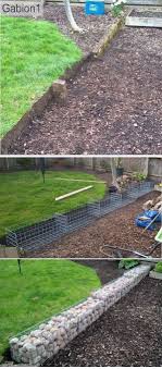 Small Gabion Wall Using 375 X 375mm Welded Mesh Gabions Http Www Gabion1 Co Uk Gabion Wall Sloped Garden Landscaping Retaining Walls