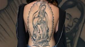 🎨 In Progress: Traditional Virgin Mary Full Backpiece! 👼🔥