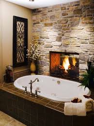 51 Mesmerizing Master Bathrooms With Fireplaces Home My Dream Home Dream House