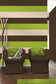 Olivia Lime Green Chocolate Brown Stripe Wallpaper E40904 Brown Striped Wallpaper Striped Wallpaper Wall Paint Designs