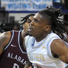 Southern men's basketball celebrates outright SWAC title