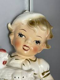 Vintage West Pac Girl Figure 9" Tall Japan