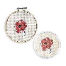 Free cross stitch samplers and sayings from a to z from around the internet. French Poppy Cross Stitch Coaster Pattern Peacock Fig