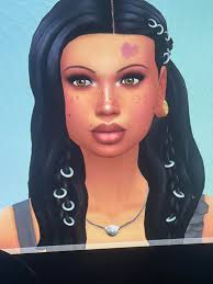 My new vampire sim. Her name is Irina