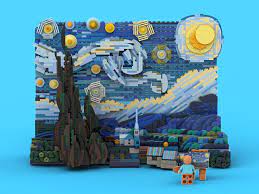 Free shipping from 150€ worldwide. Vincent Van Gogh S Starry Night Is Being Turned Into A 1 552 Piece Lego Set
