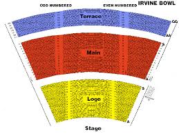 Irvine Bowl Seating Chart Related Keywords Suggestions
