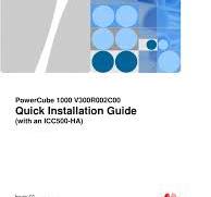 PowerCube 1000 (With An ICC500-HA) Quick Installation Guide ...