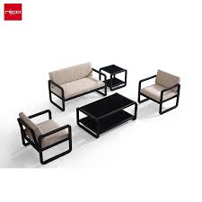 Opens in a new tab. Cast Aluminum Patio Metal Outdoor Furniture Garden Sofa Set On Buildmost