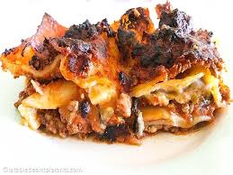Lasagnes Au Four Sans Gluten Sans Lait Ou Sans Lactose La Table Des Intolerants Lasagne Au Four Lasagnes Recette De Lasagne