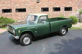 International trucks have been built and sold by the international harvester company (renamed navistar international in 1986) from 1909 until the present (2020). Car Of The Week 1975 International D 200 Pickup Old Cars Weekly