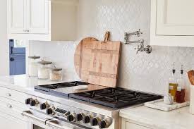 View full product details » White Arabesque Backsplash Tiles Design Ideas