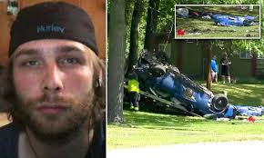 Michigan man dies after crashing police car he stole