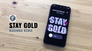 1 Stay Gold Ringtone Marimba Remix Bts Tribute Iphone Android Download Youtube