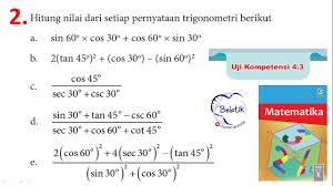 Maybe you would like to learn more about one of these? Lengkap Penjumlahan Pengurangan Pembagian Trigonometri Matematika Wajib Uji Kompetensi 4 3 Youtube