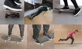 A good way to test is to imagine you are on ice or a hardwood floor in your socks and you want to slide. Skateboard Basics Stances Pushing Stopping And T