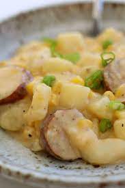 Instant Pot Cheesy Potatoes And Sausage 365 Days Of Slow Cooking And Pressure Cooking Recipe Instant Pot Dinner Recipes Recipes Instant Pot Recipes
