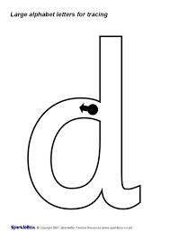 Get this free complete set of large printable block letters for learning the alphabet. Large Alphabet Letters For Tracing Sb606 Sparklebox