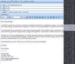 Job application hiring manager sample email to send resume for job. What To Say When Emailing Cover Letter And Resume