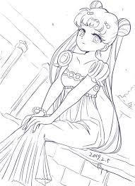 Pin On Sailor Moon Rasskraska