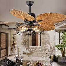 We did not find results for: Buy 52 Inch Tropical Fan Light Industrial Cage Ceiling Fan With Light 5 Lights Remote Control Indoor Chandelier Fan Light 5 Palm Blades Vintage Quiet Fan Light Black Finish Online In Turkey B073smp1pn