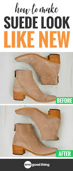 How To Clean Suede Shoes The Easy Way One Good Thing By Jillee How To Clean Suede Cleaning Hacks Suede